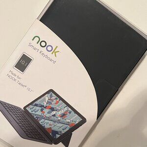 Barnes &‎ Noble Nook Cover Stand Black -Samsung Galaxy Tab E Nook Case (new/x)